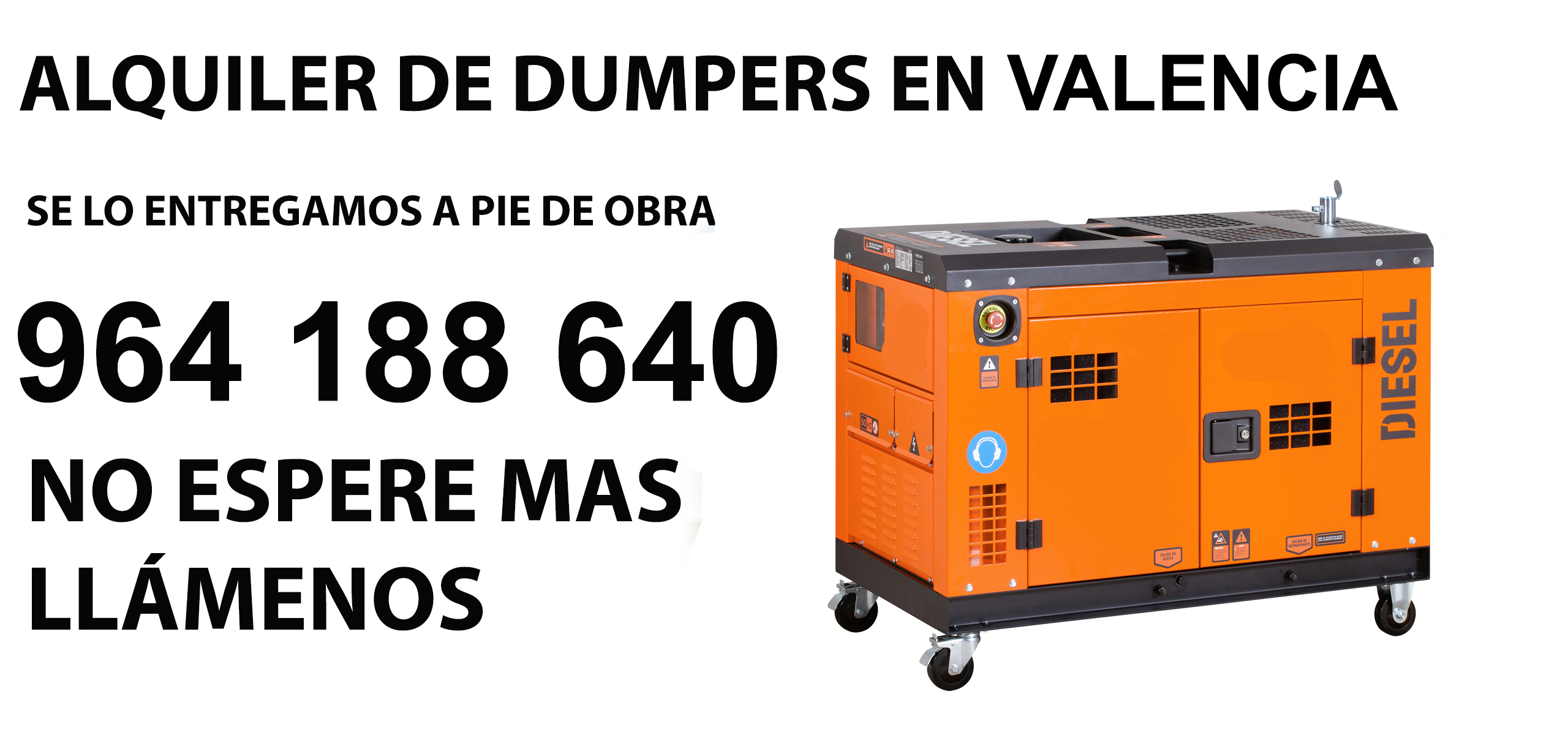 Alquiler suministro el&eacute;ctrico Aín