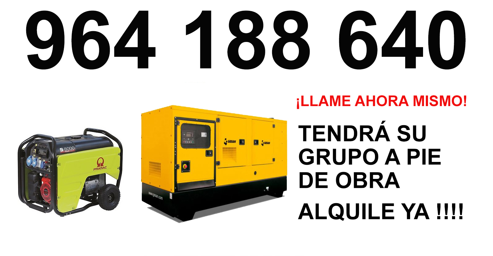 Generador industrial Aín
